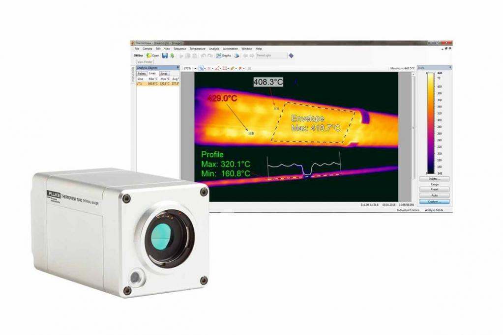 Software ThermoView für umfangreiche Auswertungen